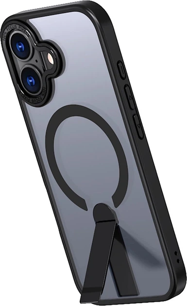 Etui Hurtel Hybrid Armor X do Apple iPhone 17 Black (5907769379451) - obraz 2