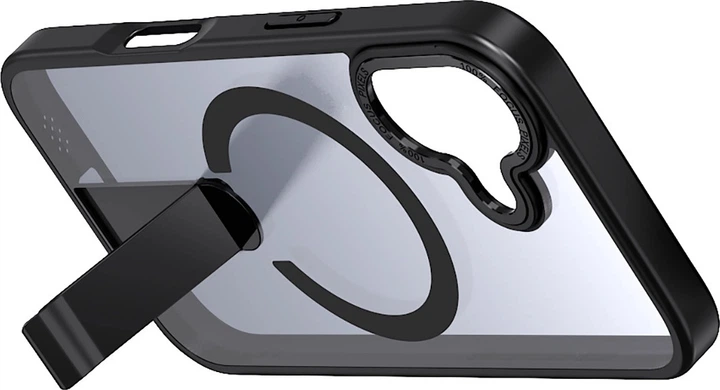 Etui Hurtel Hybrid Armor X do Apple iPhone 17 Black (5907769379451) - obraz 3