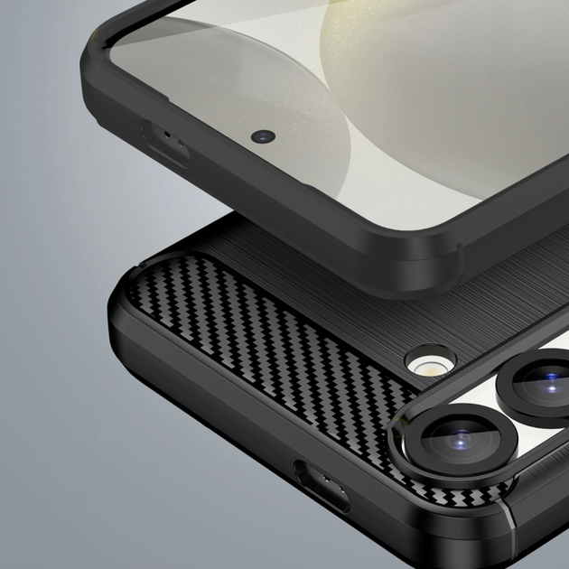 Панель Hurtel Carbon Case Flexible Silicone для Google Pixel 10 Pro XL Black (5907769378287) - зображення 7