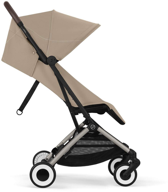 Прогулянкова коляска Cybex Orfeo TPE Almond Beige Gold 525000317 (4063846512515) - зображення 4
