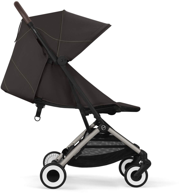 Прогулянкова коляска Cybex Orfeo TPE Chocolate Brown Gold 525000579 (4063846523368) - зображення 5