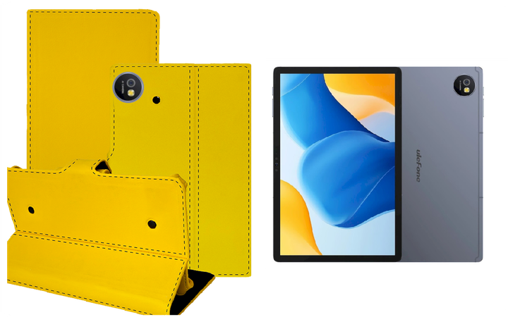 Книга-трансформер Armor для планшета Ulefone Tab A10 Pro, цвет Yellow - Фото 1 Книга-трансформер Armor для планшета Ulefone Tab A10 Pro, цвет Yellow - изображение 1