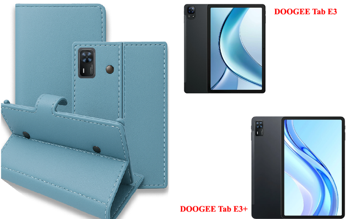 Книжка-трансформер Armor для планшета DOOGEE Tab E3, DOOGEE Tab E3+, колір Blue - Фото 1 Книжка-трансформер Armor для планшета DOOGEE Tab E3, DOOGEE Tab E3+, колір Blue - зображення 1