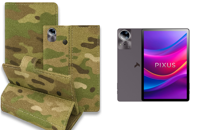 Книжка-трансформер Armor для планшета Pixus Combo, колір Myltikam - Фото 1 Книжка-трансформер Armor для планшета Pixus Combo, колір Myltikam - зображення 1