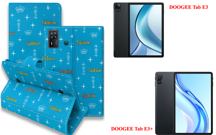 Книжка-трансформер Armor для планшета DOOGEE Tab E3, DOOGEE Tab E3+, колір Feshn-Blue - Фото 1 Книжка-трансформер Armor для планшета DOOGEE Tab E3, DOOGEE Tab E3+, колір Feshn-Blue - зображення 1