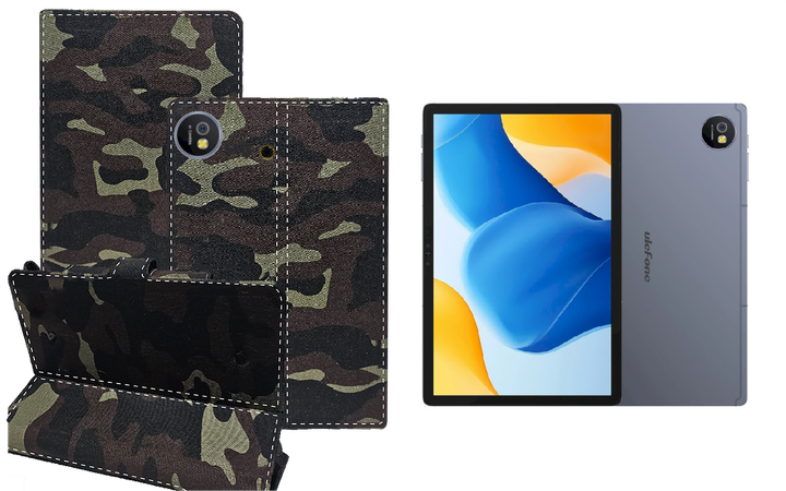 Книга-трансформер Armor для планшета Ulefone Tab A10 Pro, цвет Xaki-TM - Фото 1 Книга-трансформер Armor для планшета Ulefone Tab A10 Pro, цвет Xaki-TM - изображение 1