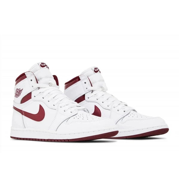 Кроссовки мужские Jordan 1 Retro High White 41 Белый BQ4422-161 - изображение 2