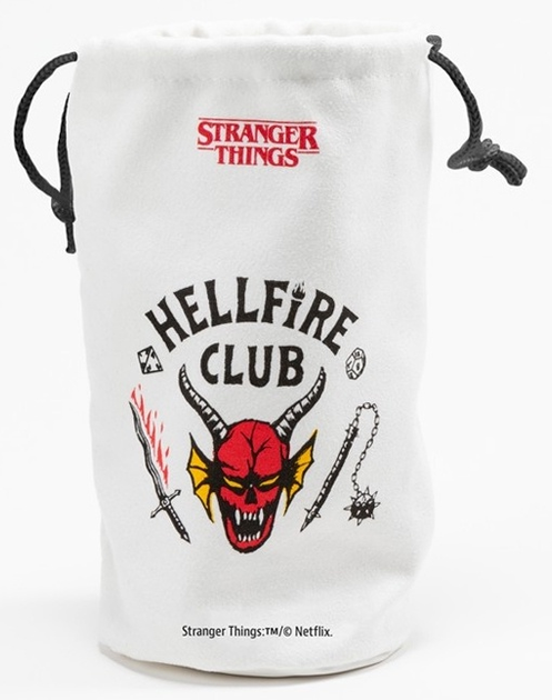 Woreczek Gamegenic Stranger Things Dice Bag Hellfire Club (4251715413494) - obraz 2