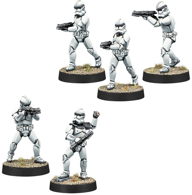 Dodatek do gry planszowej Atomic Mass Games Star Wars Legion 2.0: Clone Troopers Infantry (wersja angielska) (841333133405) - obraz 4