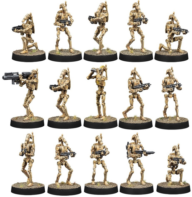 Dodatek do gry planszowej Atomic Mass Games Star Wars: Legion 2.0 B1 Battle Droids (wersja angielska) (841333133481) - obraz 3