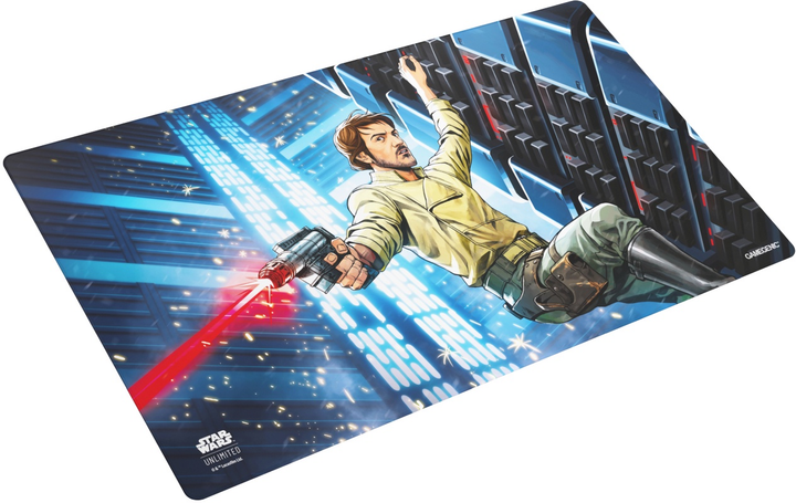 Ігровий килимок Gamegenic Star Wars Unlimited Card Game Game Mat Cassian Andor 61 см x 35 см (4251715419304) - зображення 1
