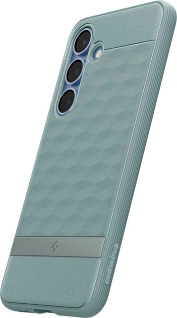 Etui plecki Spigen Caseology Parallax Mag MagSafe Case do Samsung Galaxy S25 Green (8809971238946) - obraz 5