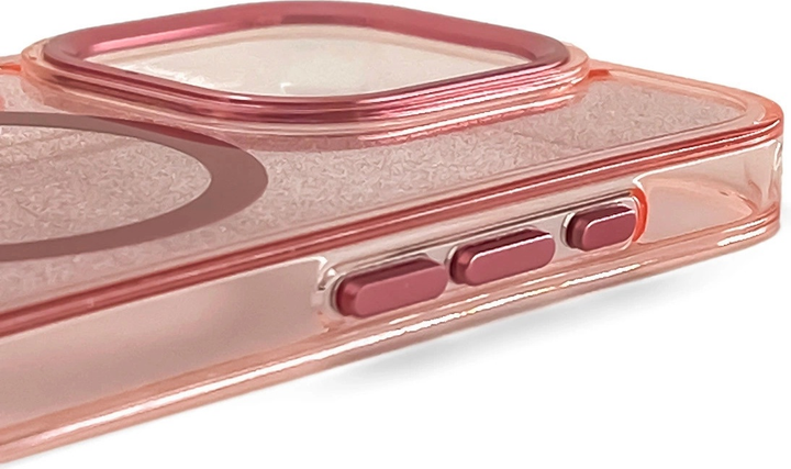 Etui plecki Hurtel Glitter Case MagSafe Compatible do Apple iPhone 17 Pro Max Pink (5907769380426) - obraz 3