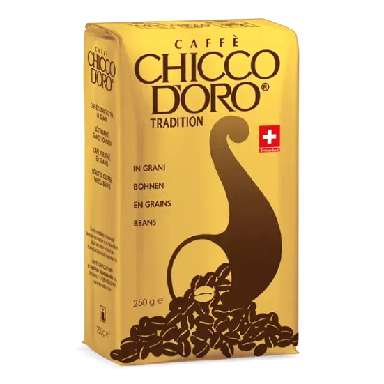 Кофе в зёрнах Chicco D'oro Tradition, 250 г - Фото 1 Кофе в зёрнах Chicco D'oro Tradition, 250 г - изображение 1
