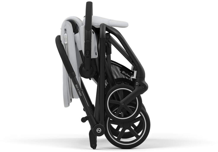 Прогулянкова коляска спортивна Cybex Eezy S Twist+ 2 SLV Fog Grey Gold 525000181 (4063846450282) - зображення 7
