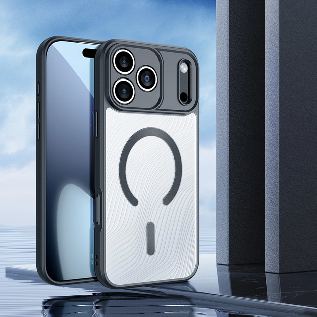 Панель Dux Ducis AIMO Mag Case для Apple iPhone 17 Pro Black (6978943380241) - зображення 4
