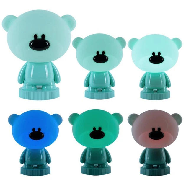 Светильник-ночник LED с аккумулятором зеленый Bear Kite K24-490-2-4, 66332 - изображение 2