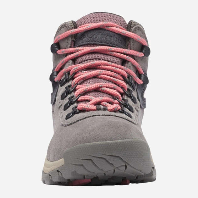 Buty trekkingowe damskie niskie Columbia Newton Ridge Plus Waterproof Amped 1718821009 38 (7US) Szary/Różowy (195981616644) - obraz 7
