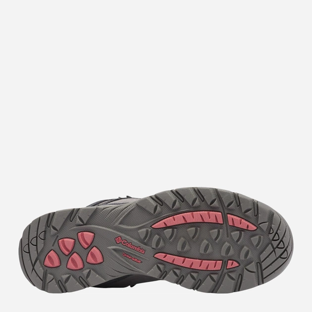 Buty trekkingowe damskie niskie Columbia Newton Ridge Plus Waterproof Amped 1718821009 37.5 (6.5US) Szary/Różowy (195981616637) - obraz 10