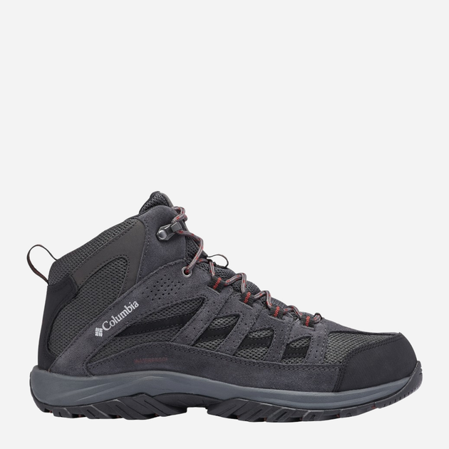 Buty trekkingowe męskie Columbia Crestwood Mid Waterproof 2100641089 43.5 (10.5US) Ciemnoszare (195981558562) - obraz 1