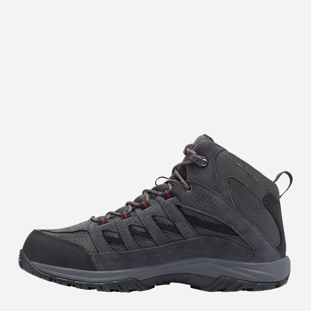 Buty trekkingowe męskie Columbia Crestwood Mid Waterproof 2100641089 42 (9US) Ciemnoszare (195981558692) - obraz 3