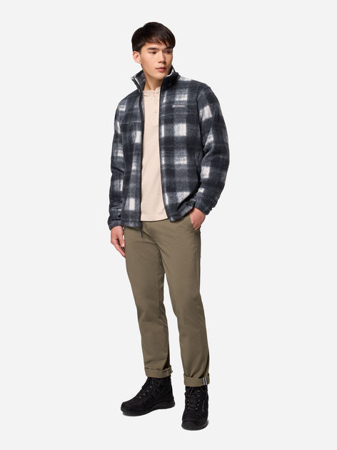 Bluza męska rozpinana streetwear polarowa Columbia Steens Mtn Print Jac 1478231195 L Szara (198711228469) - obraz 3