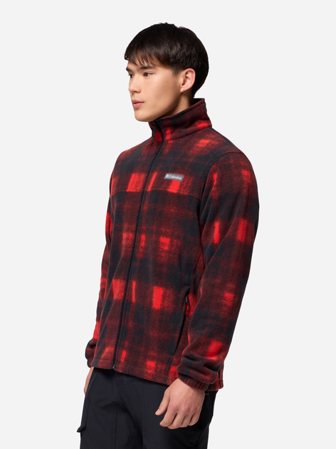 Bluza męska rozpinana streetwear polarowa Columbia Steens Mtn Print Jac 1478231698 XL Czarna (198711228537) - obraz 4
