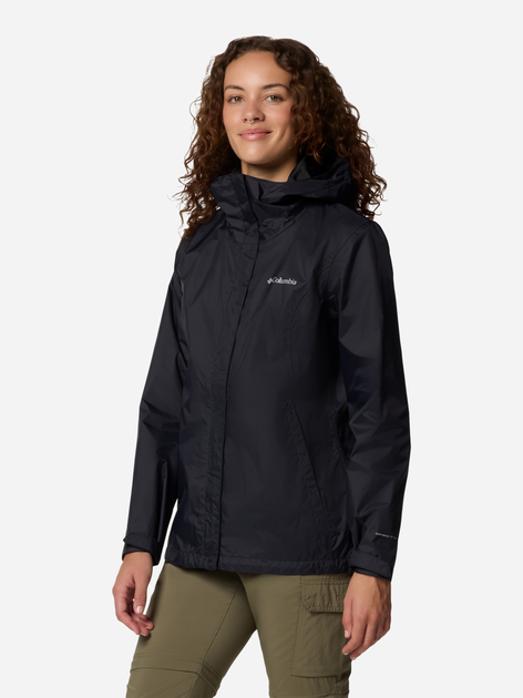 Вітровка жіноча Columbia Arcadia Ii Jacket 1534115011 L Чорна (195982408552) - зображення 1