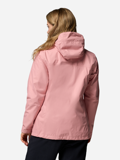 Kurtka wiatrówka damska z kapturem Columbia Arcadia Ii Jacket 1534115659 XS Różowa (198711145018) - obraz 2
