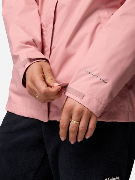 Вітровка жіноча Columbia Arcadia Ii Jacket 1534115659 XL Рожева (198711145001) - зображення 10