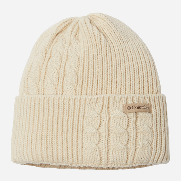 Czapka damska Columbia Agate Pass Cable Knit Be 2053181191 One Size Mleczna (195979483258) - obraz 1