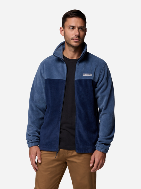 Bluza męska rozpinana streetwear polarowa Columbia Steens Mtn Fz 2.0 1476671479 M Granatowa (194894425596) - obraz 1