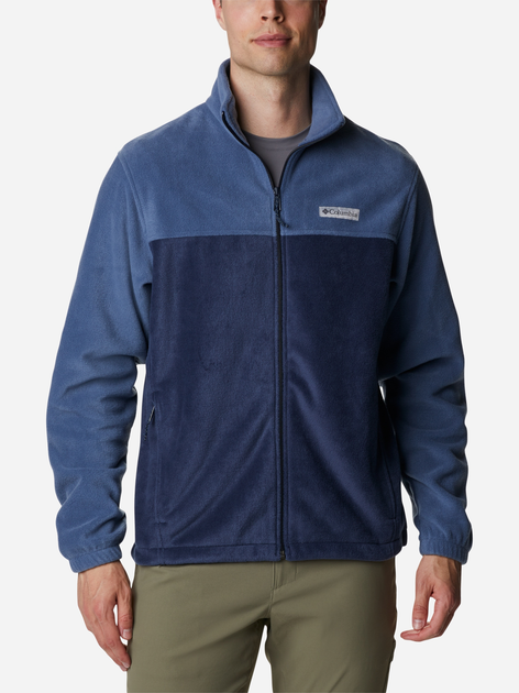 Толстовка на флісі на блискавці чоловіча Columbia Steens Mtn Fz 2.0 1476671479 XL Темно-синя (194894425626) - зображення 5