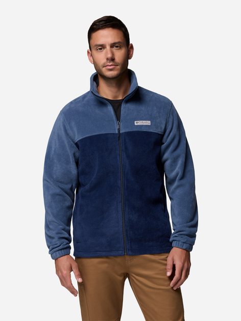 Толстовка на флісі на блискавці чоловіча Columbia Steens Mtn Fz 2.0 1476671479 2XL Темно-синя (194894425633) - зображення 6