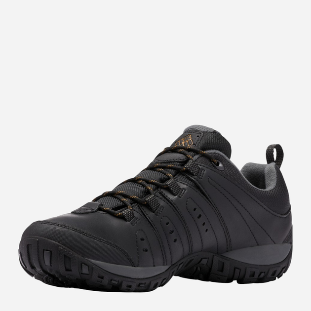 Buty trekkingowe męskie z membraną Columbia Woodburn Ii Waterproof 1553001012 40 (7US) Czarne (195981594454) - obraz 5