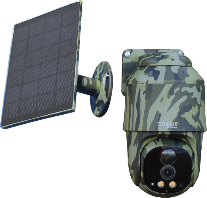 IP-камера Technaxx 4G PT Dome TX-290 with solar panel (4260358126463) - зображення 1