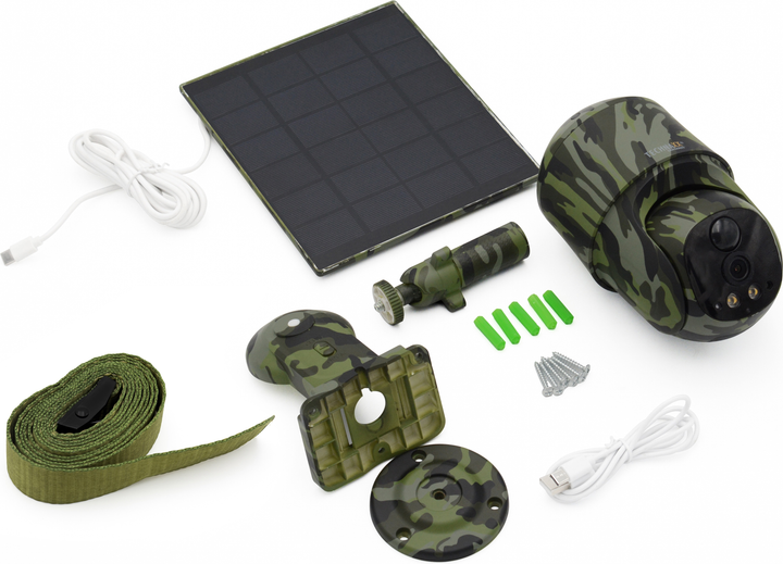IP-камера Technaxx 4G PT Dome TX-290 with solar panel (4260358126463) - зображення 5