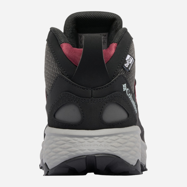 Buty trekkingowe damskie niskie Columbia Pf Rush Mid Od Wmns 2126581089 41 (10US) Czarne (198711363313) - obraz 4