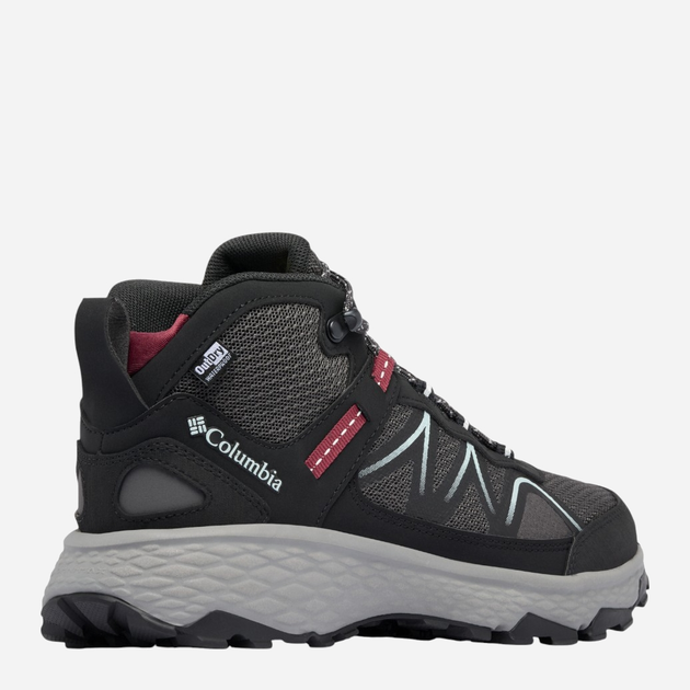 Жіночі черевики низькі для трекінгу Columbia Pf Rush Mid Od Wmns 2126581089 37.5 (6.5US) Чорні (198711363382) - зображення 7