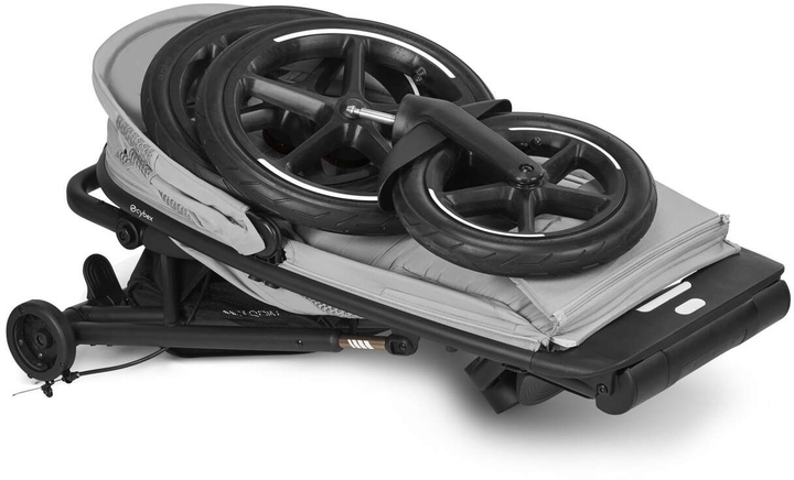 Прогулянкова коляска спортивна Cybex Avi Spin Fog Grey Gold 524000617 (4063846468126) - зображення 7