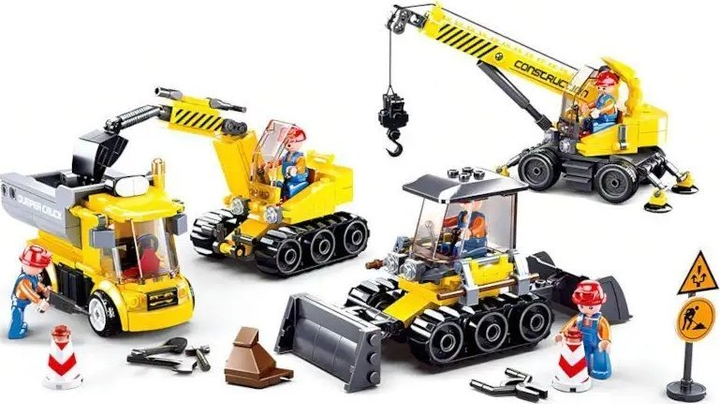Zestaw klocków Sluban Blocks construction set, 465 elementów (6938242956806) - obraz 2