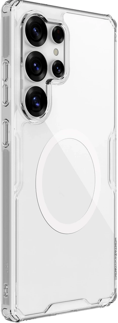 Etui Nillkin Nature TPU Pro Magnetic Case do Samsung Galaxy S25 Ultra Przezroczysty/Biały (6902048289840) - obraz 2