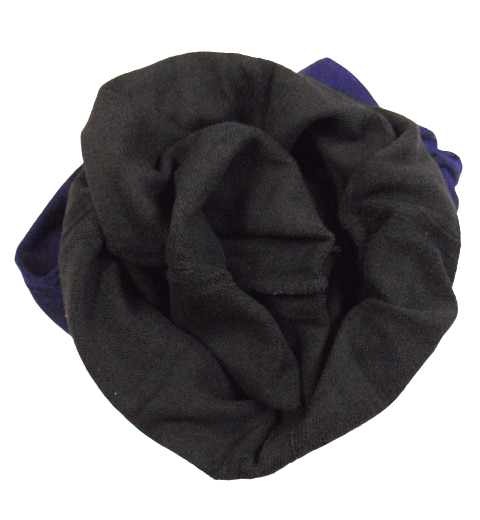Лосины под джинс на махре Black Cyclone В408 44-52 синие - изображение 4