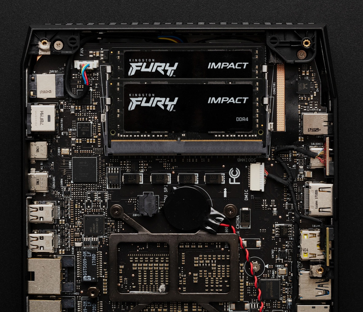 Pamiec Kingston Fury SODIMM DDR4-3200 65536 MB PC4-25600 (Kit of 2x32768) Impact Black (KF432S20IBK2/64) (955555911200267) - Outlet - obraz 4