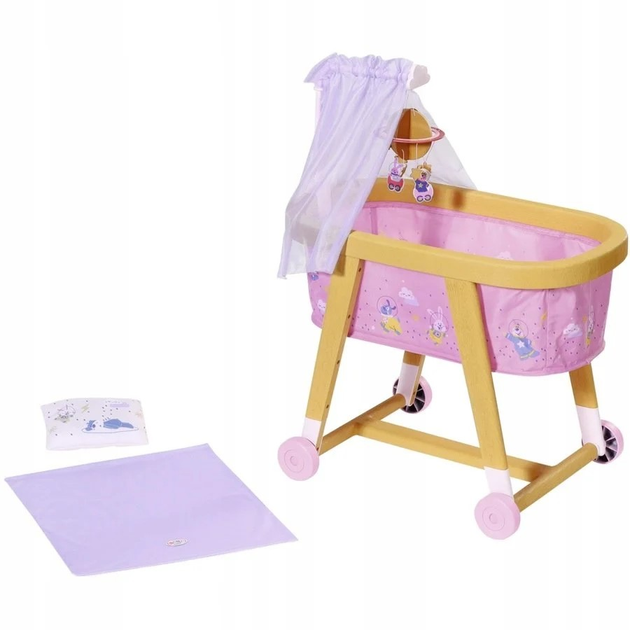 Kolyska lozeczko dla lalek Baby born Zapf Creation 829981 (4001167829981) (955555911388971) - Outlet - obraz 5