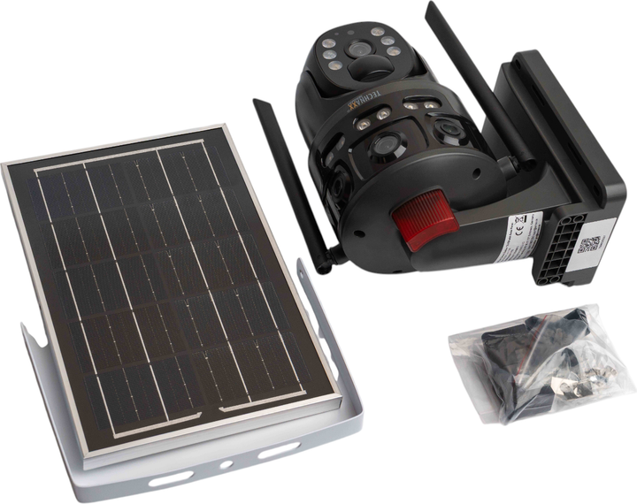 IP-камера Technaxx 4G Dual Kamera Outdoor TX-329 with solar panel (4260358128559) - зображення 6