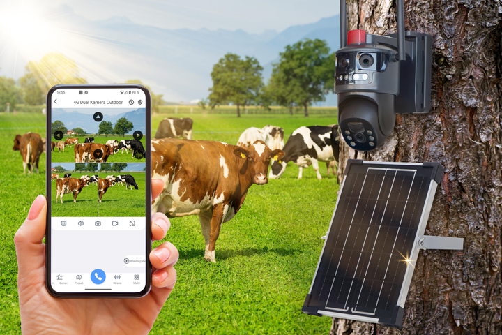 IP-камера Technaxx 4G Dual Kamera Outdoor TX-329 with solar panel (4260358128559) - зображення 8
