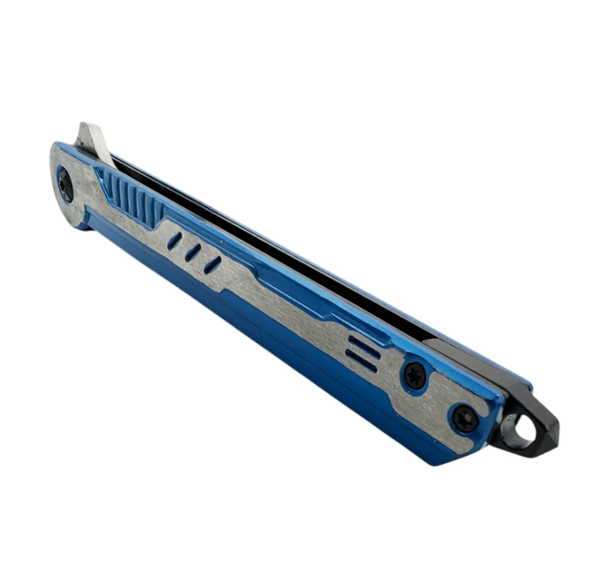 Складаний Ніж JB Tacticals Knife 10 з Чохлом Синій - зображення 4