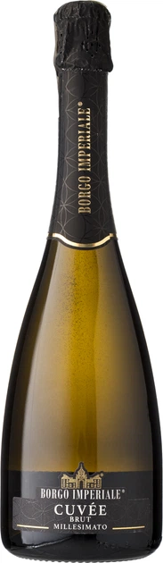 Вино игристое Borgo Imperiale Cuvee Brut Millesimato белое брют 0.75 л 11% (8008820173012) - Фото 1 Вино игристое Borgo Imperiale Cuvee Brut Millesimato белое брют 0.75 л 11% (8008820173012) - изображение 1