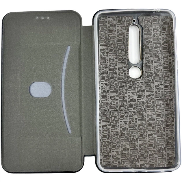 Чехол книжка Fashion Case для Nokia 6.1 Темно-синий - изображение 4